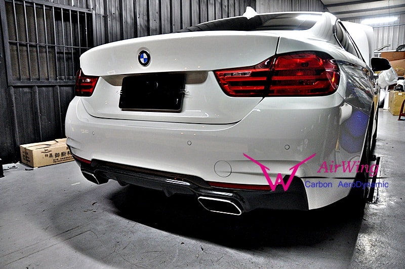 /BMW F32 M TECH 3D rear diffuser 2